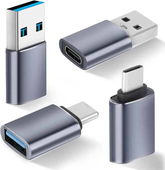 Universal 4-Pack USB C Adapters for Seamless Connectivity