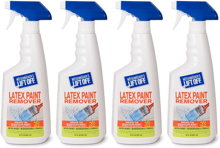 Motsenbocker's Lift Off Latex Paint Remover Spray for Easy Cleanup