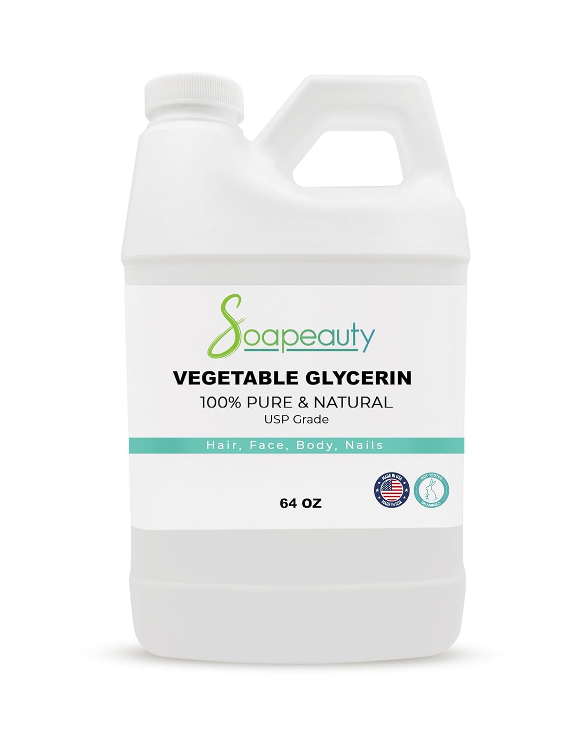 Premium Vegetable Glycerin for Skin, Hair, and Soap Making