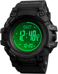 Watch Compass Altimeter Barometer Thermometer Pedometer Watch - Rugged