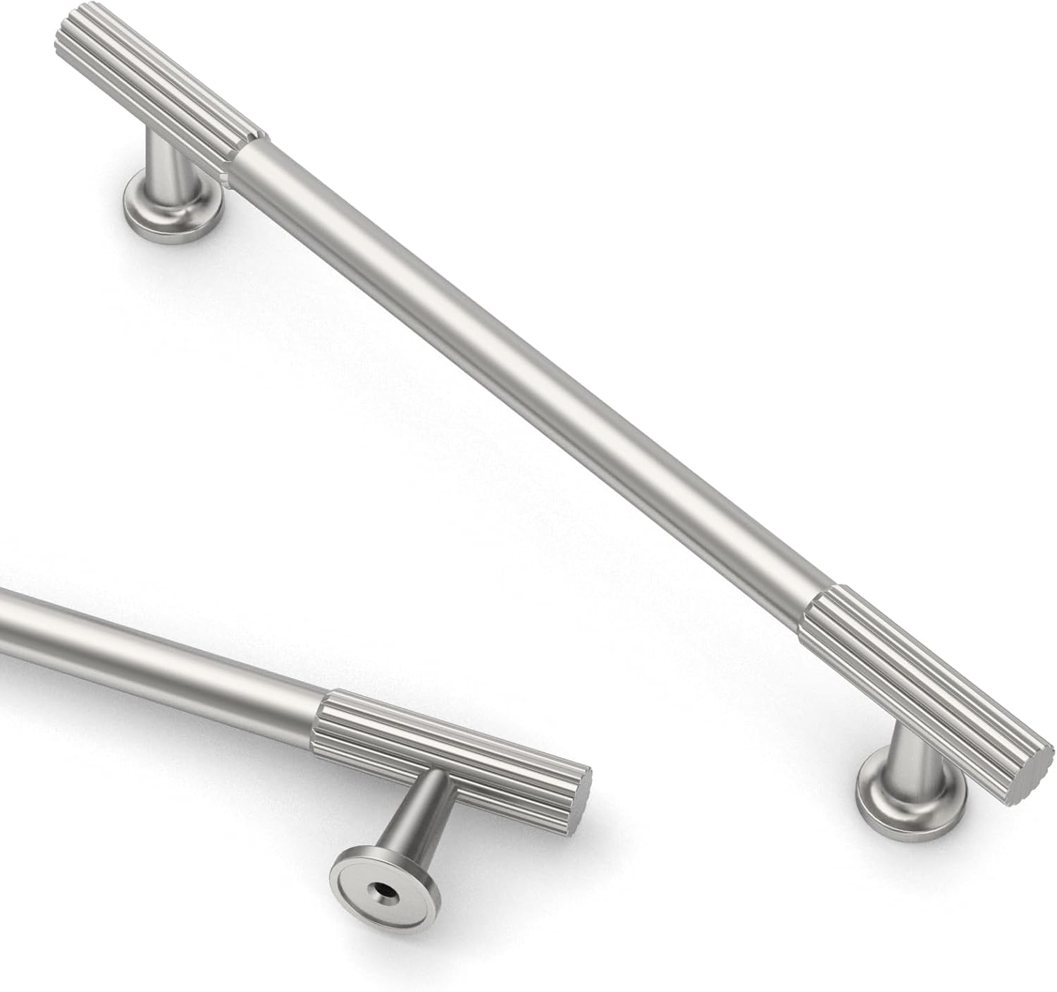 Asidrama 10 Pack 6.3 Inch Brushed Satin Nickel Cabinet Pulls