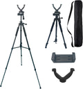 Rifle Shooting Tripod with 360 Swivel V-Bracket - Adjustable 24-72 in