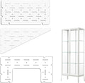 Acrylic Shelves for IKEA Milsbo Tall Greenhouse Cabinet - 3 Pack