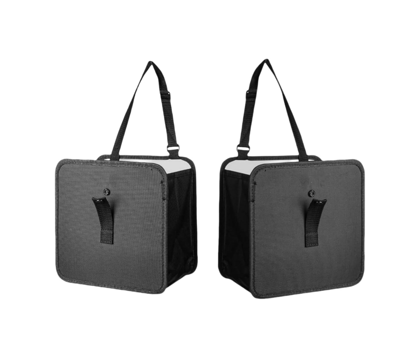 Leinoupt Collapsible Car Trash Can Duo - Leakproof & Hanging!