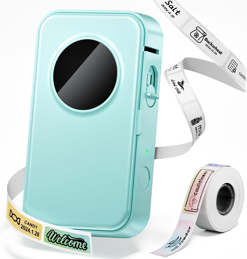 Portable Bluetooth Label Maker: Organize Easily