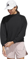 adidas Womens Beyond Spacer Mock Layering Top - Soft Knit Comfort
