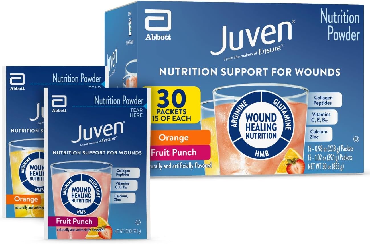 Juven Therapeutic Nutrition Drink Powder for Wound Healing Support