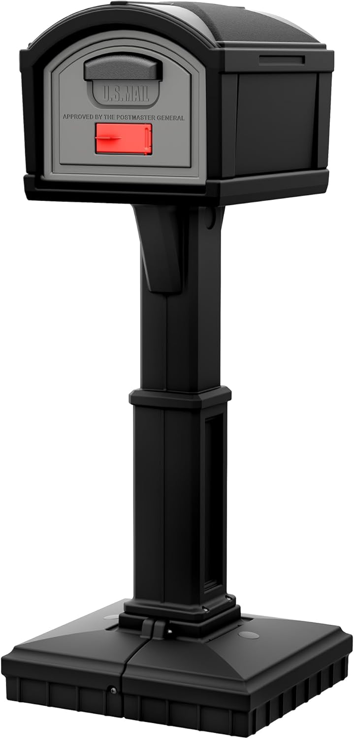 Extra Large Capacity Mailbox for Easy No-Dig Installation