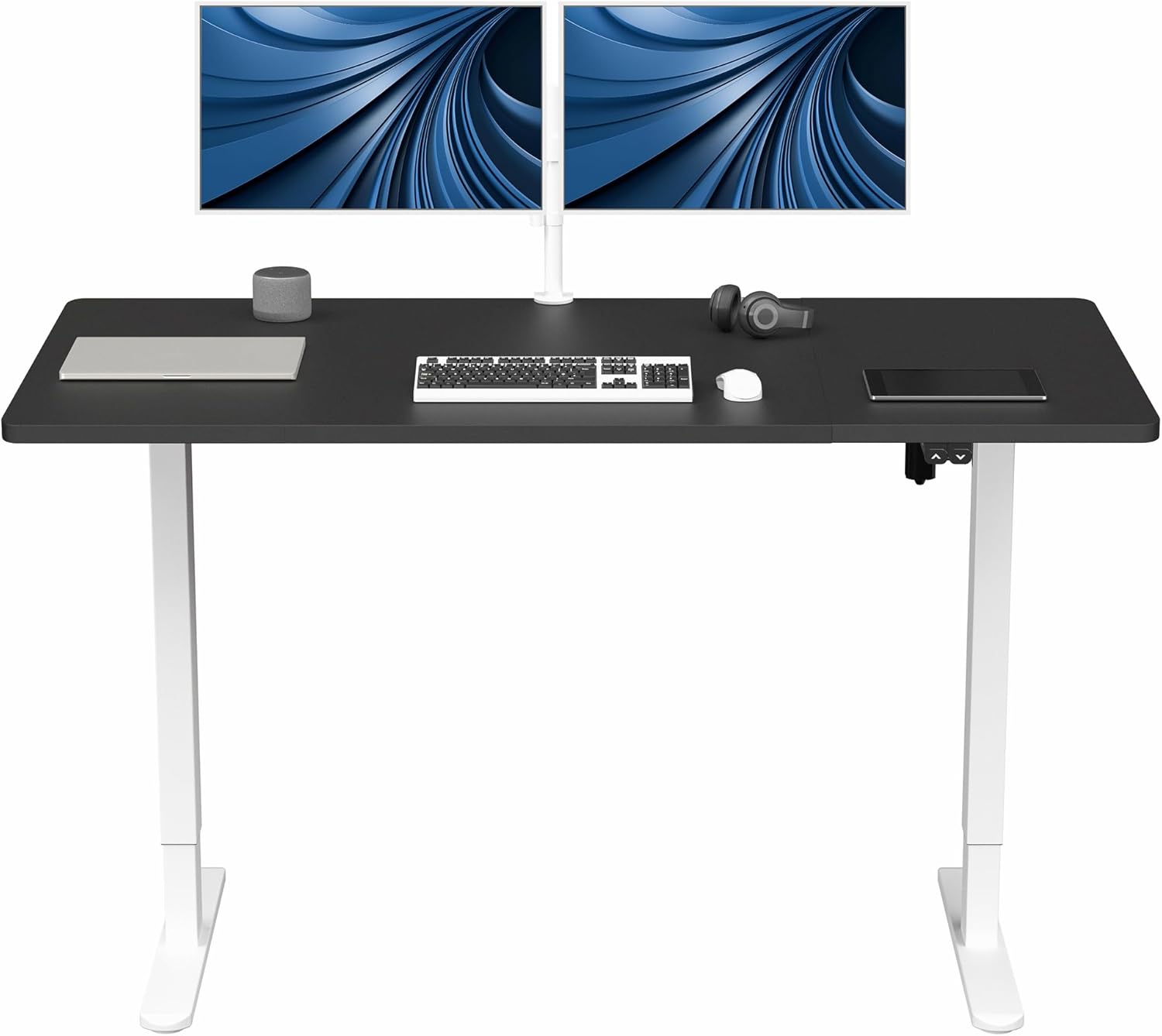 VIVO Electric Stand Up Desk 60 x 30 inch Adjustable Height