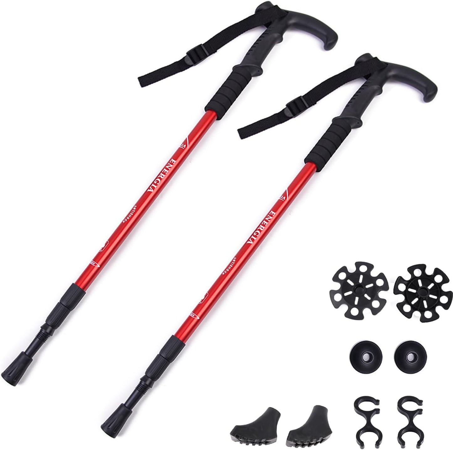 ThreeH Lightweight Trekking Poles - Anti-Slip Grip
