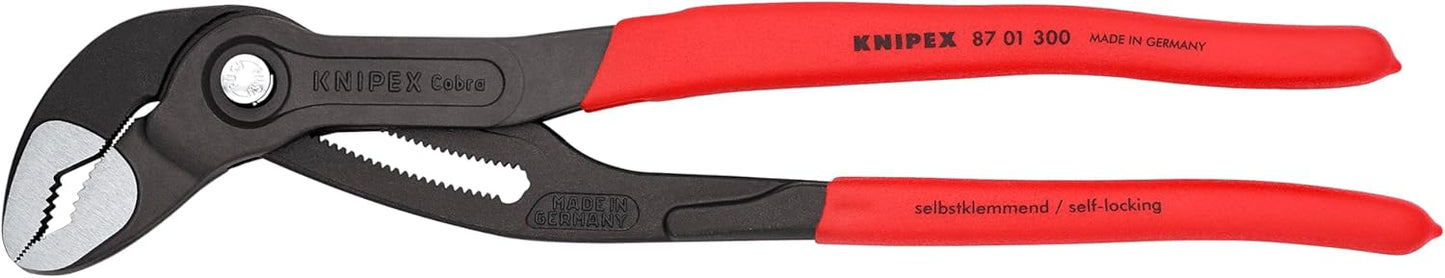 KNIPEX Tools 12-Inch Cobra Pliers for Precision Grip and Control