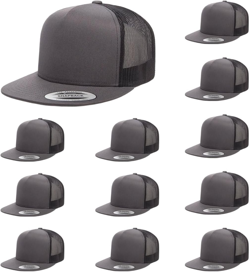Yupoong 5-Panel Classic Trucker Cap for Ultimate Comfort