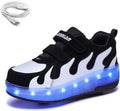 Ehauuo Unisex Roller Shoes Kids Sparkling Wheels - Light Up Skate