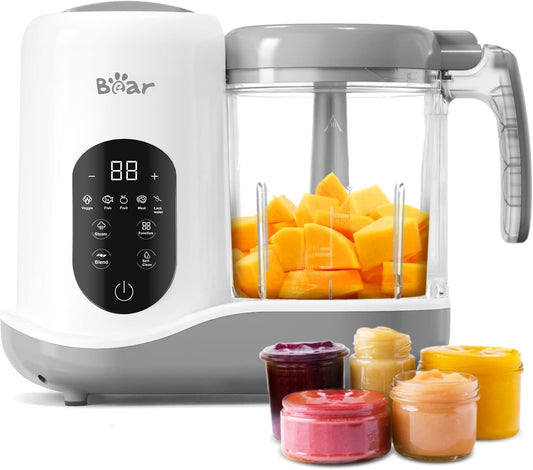 BEAR 2024 Baby Food Maker | All-in-One Processor Bar