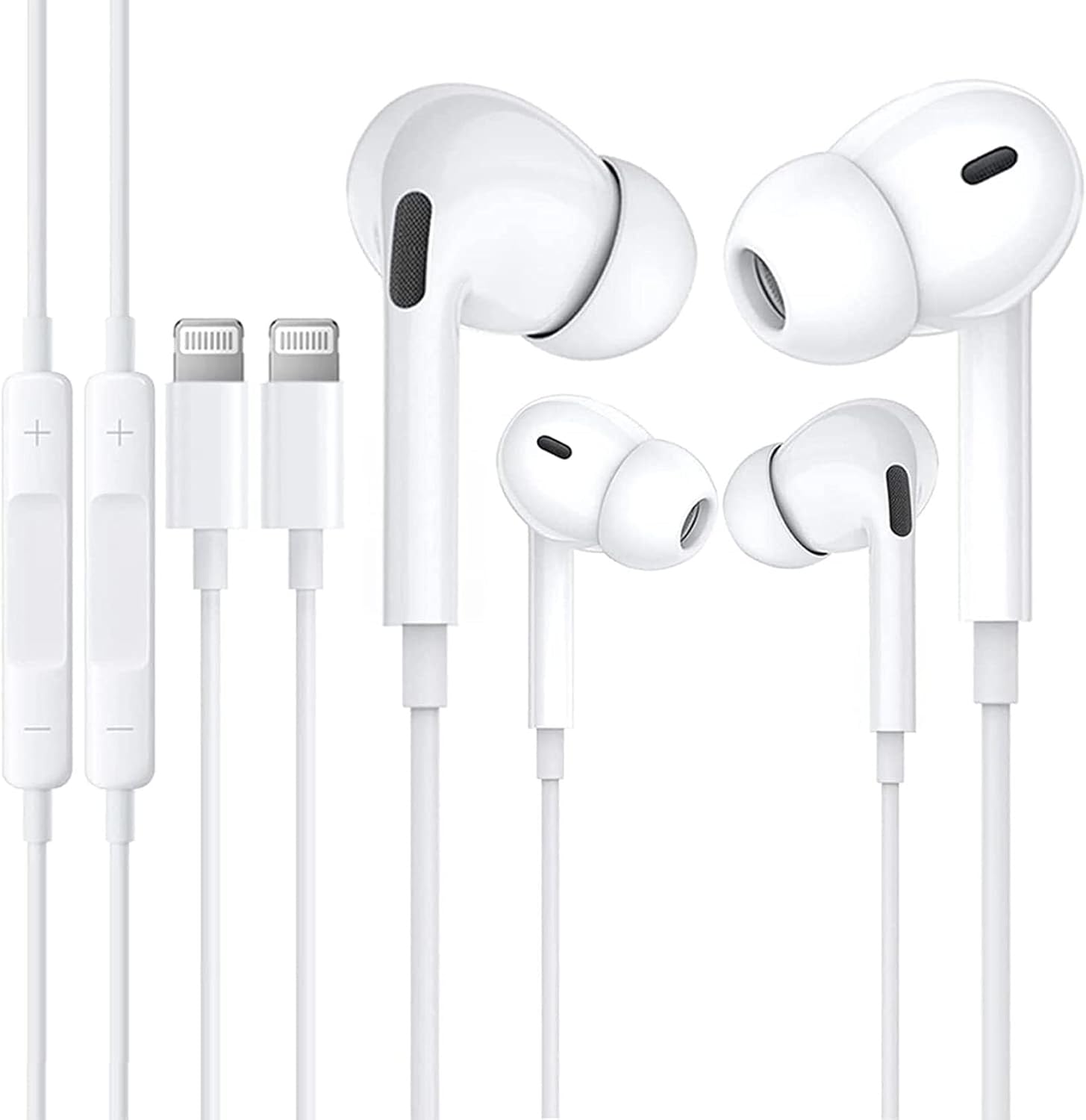 SENNIPS Apple MFi Certified Lightning Earphones