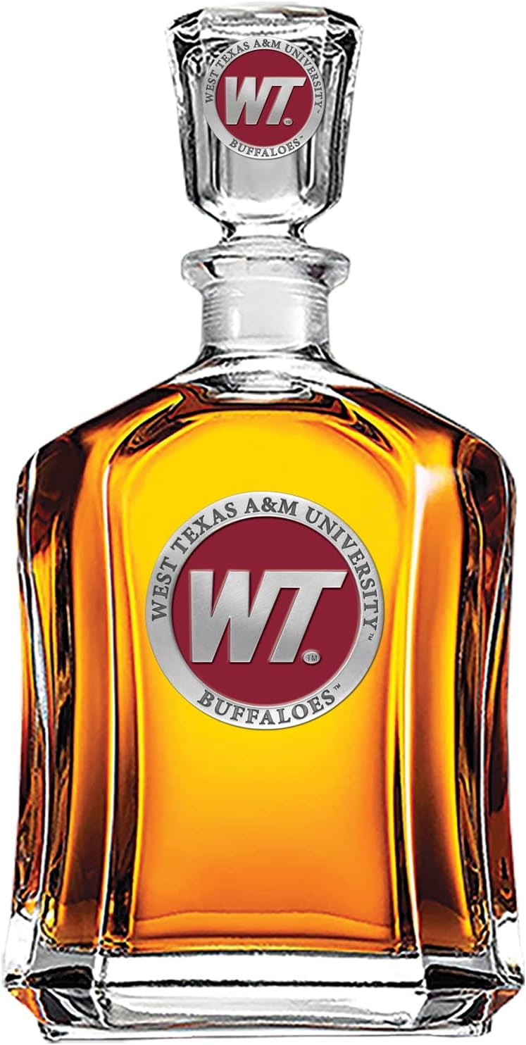Heritage Pewter West Texas A&M Capitol Decanter for Fans
