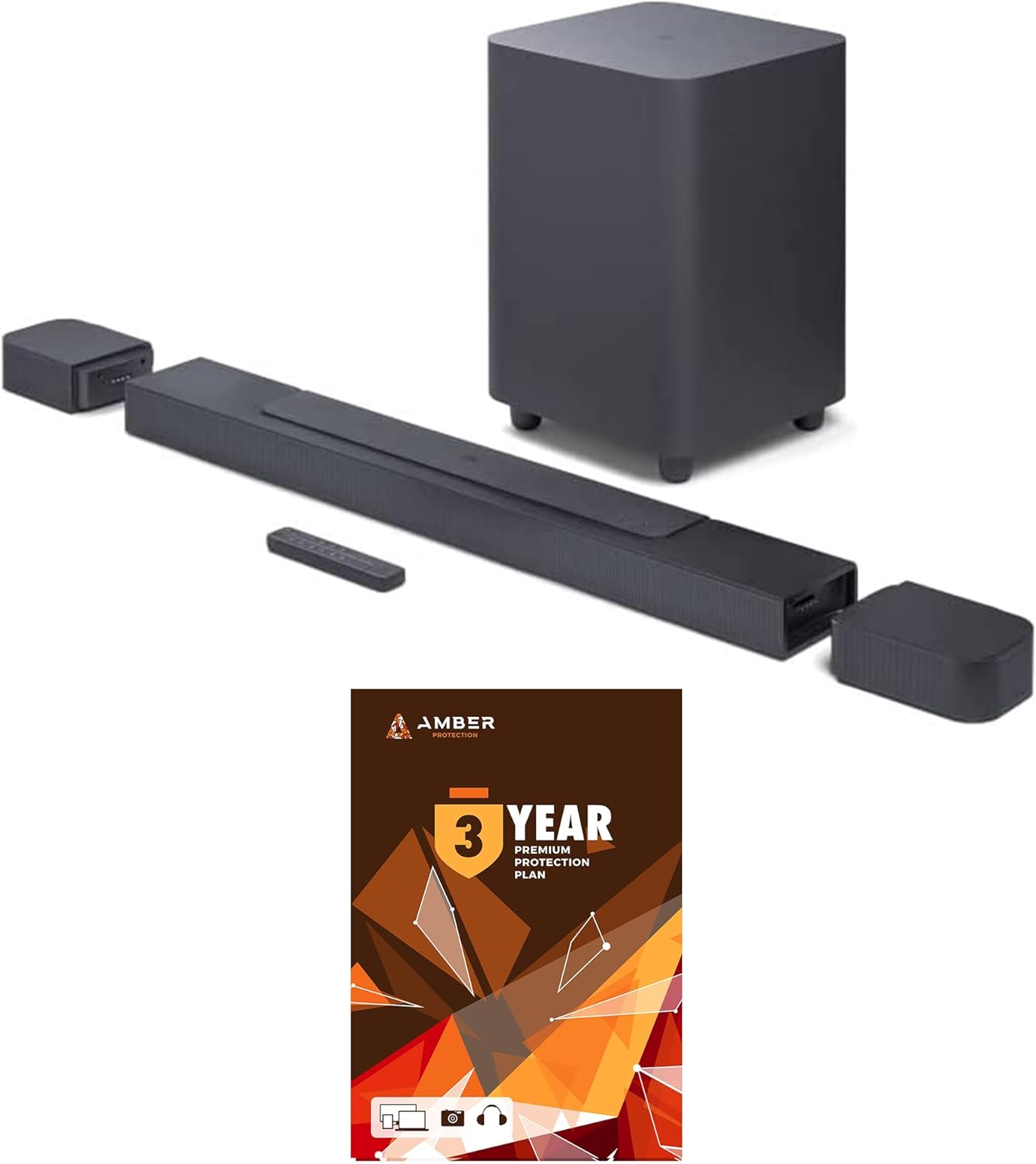 JBL BAR-700 5.1ch Soundbar with Subwoofer and Surround Speakers