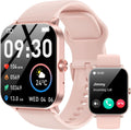 Jacoosa Smartwatch - HD Display, Calls, Fitness Tracker, IP68 Waterproof - Pink