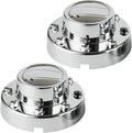 Replacement Chrome Wheel Center Hub Cap for 2011-2018 Ram 3500 - Rear