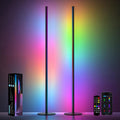 RGB Corner Floor Lamp 2 Pack by Eastfine for Stunning Lighting
