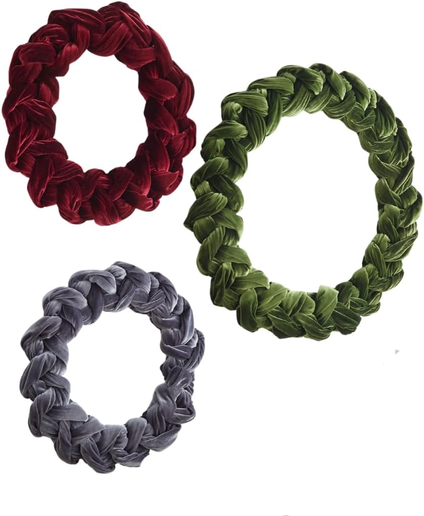 Handmade Velvet Wreath for Unique Wall Decor and Accents