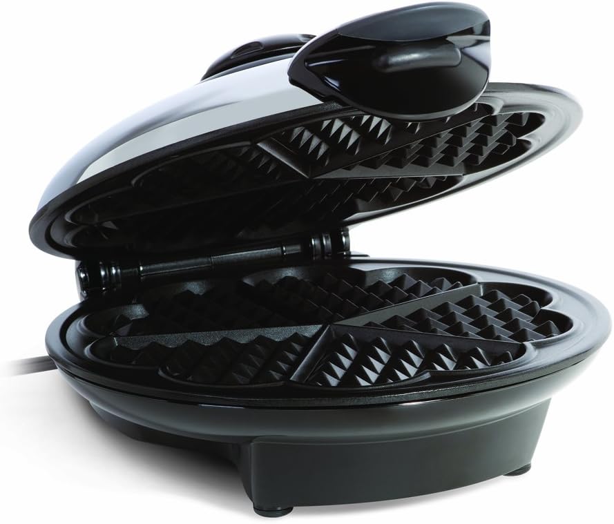 8-Inch Heart Waffle Maker - PTFE & PFOA Free