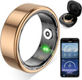 Rose Gold R02 Smart Ring for Women and Men - Health & Activity Tracker