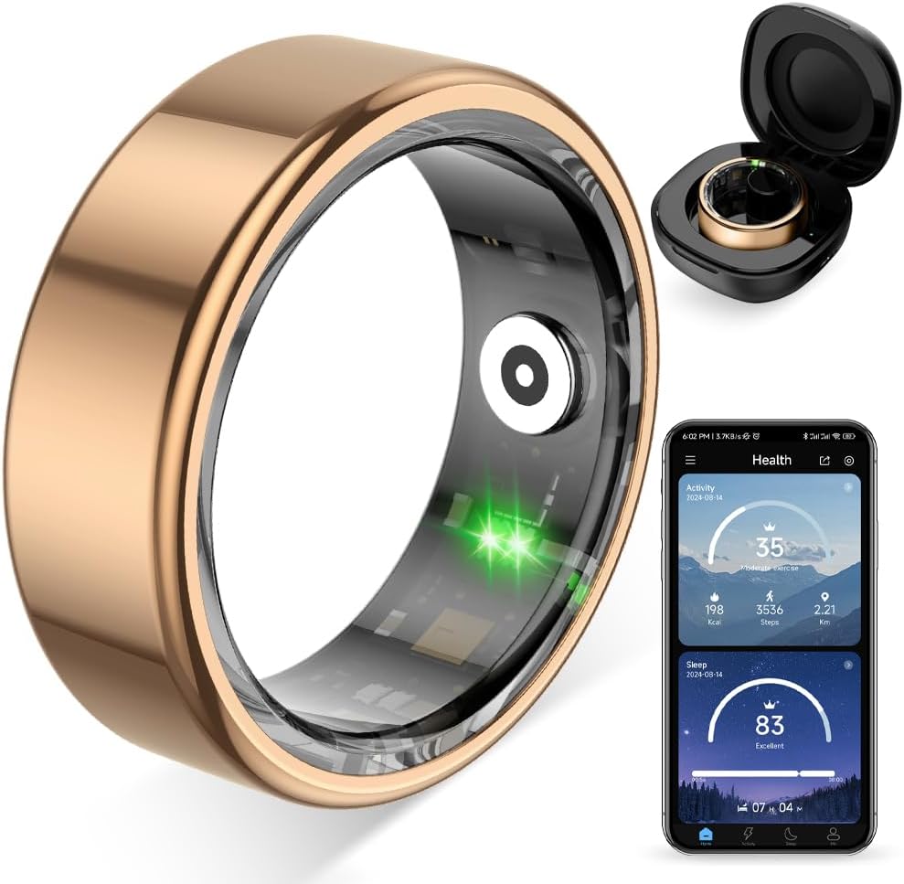 R02 Smart Ring for Health Monitoring and Activity Tracking
