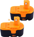 3600mAh Ni-Mh Replacement Battery for Ryobi 18V - Longer Run Time