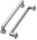 khtumeware 6 Pack Brushed Nickel Cabinet Pulls 8.8 in Hole Centers