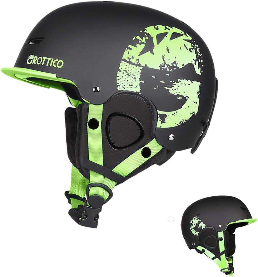 GROTTICO Ski Helmet for All Ages, ASTM Certified Safety