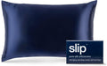 Pure Silk Pillowcase Queen Size Navy - 22 Momme Mulberry Silk