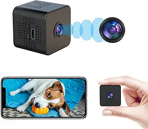 Mini Camera with Night Vision for Indoor and Outdoor Use