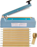 Sangrui Impulse Heat Sealer 8in for Mylar Bags and More