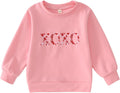 Cute XOXO Embroidered Toddler Sweatshirt by SOFEON
