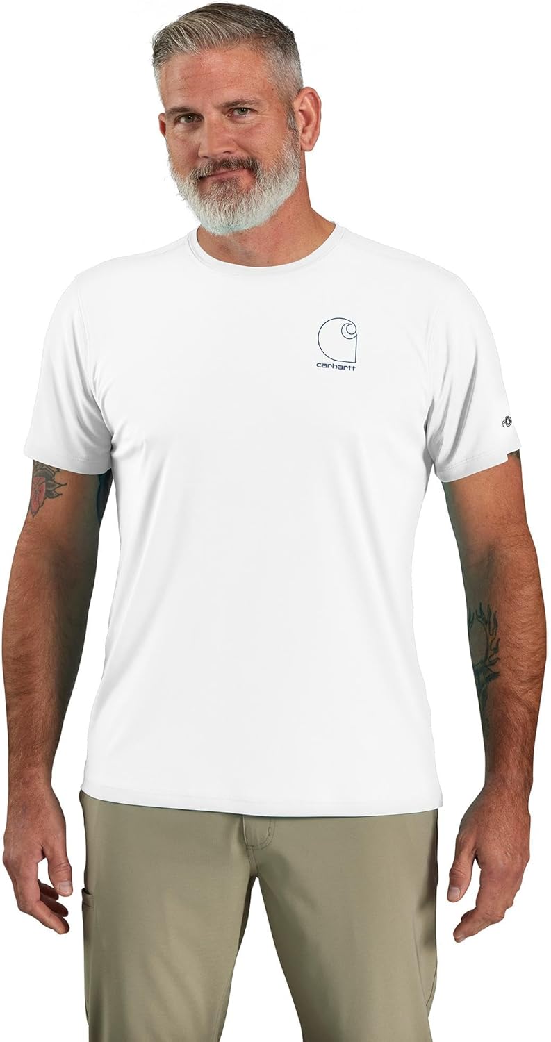 Carhartt Men's 106163 Force Sun Defender Lightweight Short-Sleeve