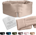 Adjustable Silk Sleep Mask for Side Sleepers - Cloud-Like Comfort