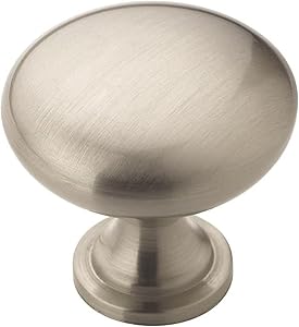 Amerock Edona Satin Nickel Cabinet Knob 1-1/4 inch 25 Pack