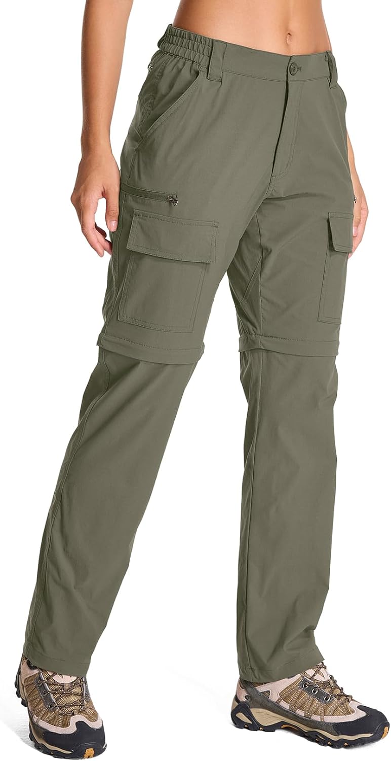Womens Hiking Pants Convertible Quick Dry Stretch Lightweight