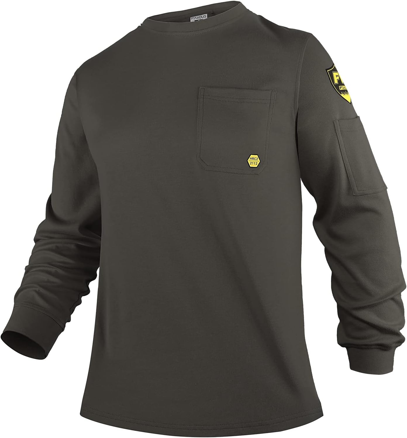 PTAHDUS FR Shirts for Men - Flame Resistant Long Sleeve Workwear