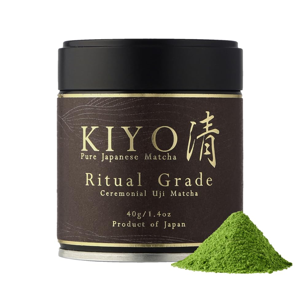Kiyo Matcha Ritual Grade Uji Ceremonial Green Tea Powder 40g