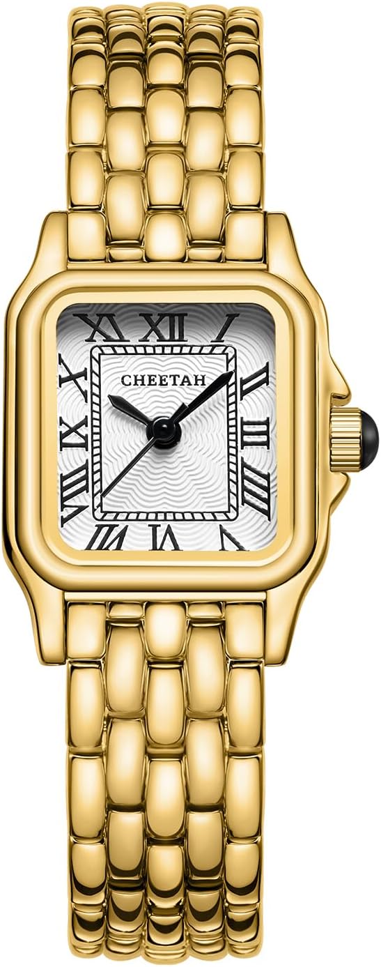 Stylish Vintage Gold Watch - Petite & Elegant Design