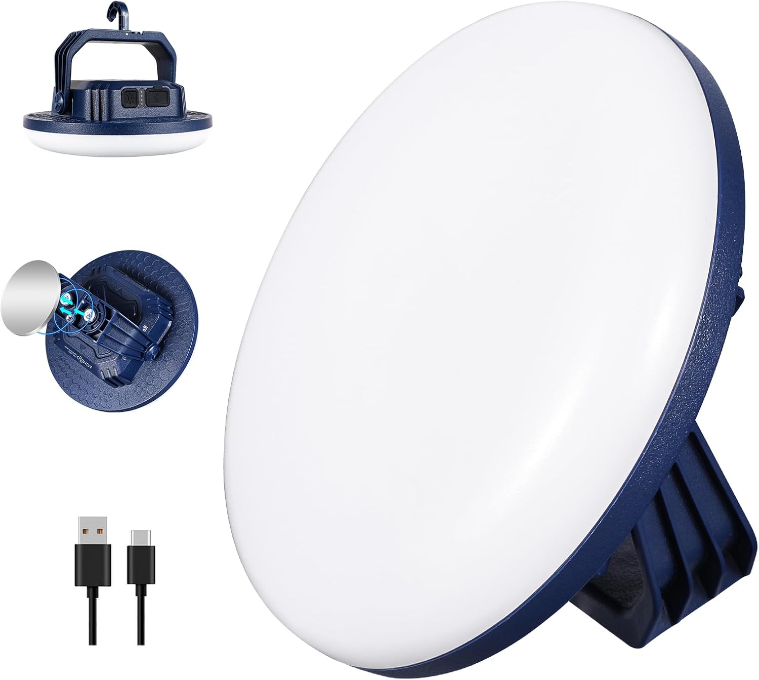 4000LM Rechargeable LED Lantern: Bright, Portable, Waterproof