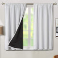 Thermal Insulated 100% Blackout Curtains 52 x 45 in - Full Room