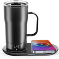 18oz Smart Self-Heating Mug: Keep Coffee Hot All Day + Fast Wireless Charging