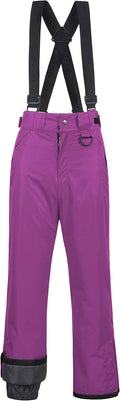 Women's Snow Pants Ski Bibs Waterproof Insulated - Warm, Durable Fit