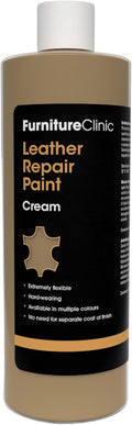 Furniture Clinic Leather Repair Paint Cream 500ml - 2-in-1 Seal