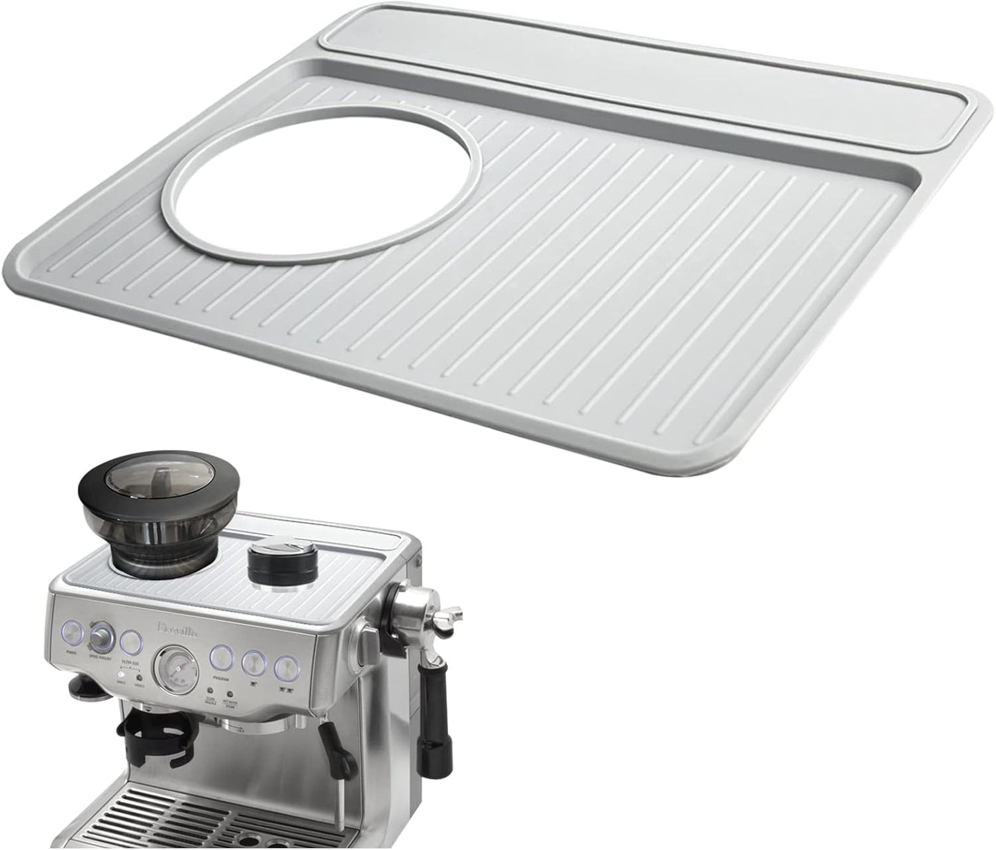 Non-Slip Espresso Tamping Mat - Heat Resistant!