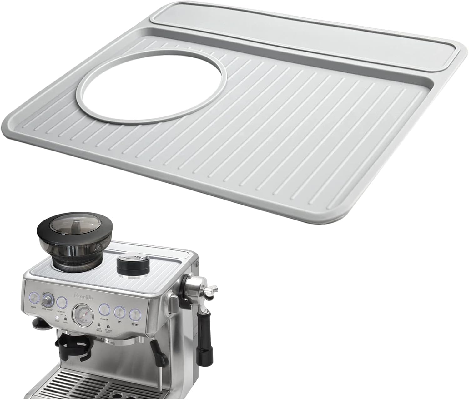 Non-Slip Espresso Tamping Mat - Heat Resistant!