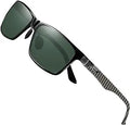 DUCO Men's Luxury Carbon Fiber Temple Polarized Sunglasses Review